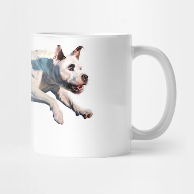 American Staffordshire Terrierr by HuundPortraits